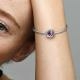 Pandora ékszer Lila örökkévalóság körök ezüst charm 790065C02