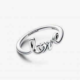 Pandora ékszer Love ezüst gyűrű 