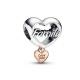 Pandora ékszer Love you family bicolor charm 782326C00