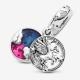 Pandora ékszer Mágikus unikornis függő ezüst charm 799145C01