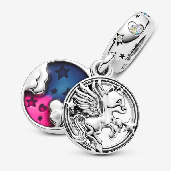 Pandora ékszer Mágikus unikornis függő ezüst charm 799145C01