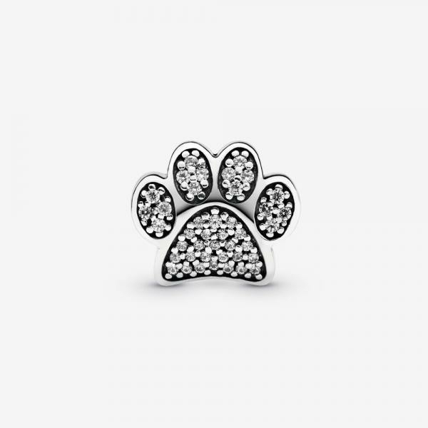 Pandora ékszer Mancsnyom ezüst charm 791714CZ