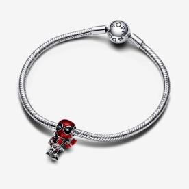 Pandora ékszer Marvel Deadpool ezüst charm 793360C01