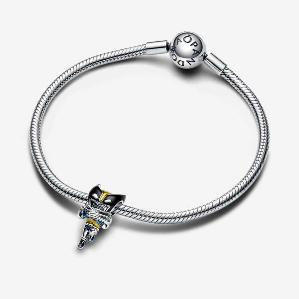 Pandora ékszer Marvel Rozsomák ezüst charm 793359C01