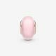 Pandora ékszer Matt rózsaszín muránói üveg rozé charm 789421C00
