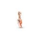 Pandora ékszer ME  rozé villám mini függő charm 781909C01