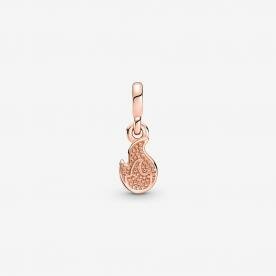 Pandora ékszer ME égő láng rozé mini függő charm 789690C01