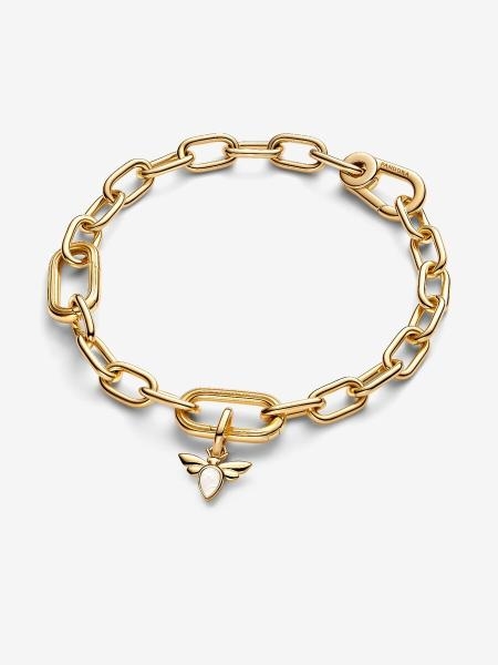 Pandora ékszer ME fehér shine méhecske mini függő charm 763826C01