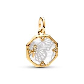 Pandora ékszer ME gyöngyházfényű shine pillagós medál 763366C01