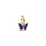 Pandora ékszer ME kék shine pillangó mini függő charm 763825C01