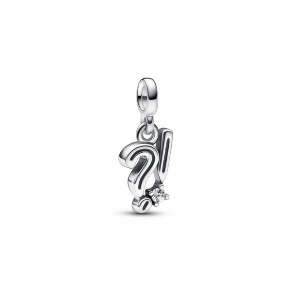 Pandora ékszer ME kérdő és felkiáltójel mini függő charm 792265C01