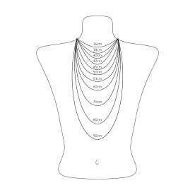 Pandora ékszer ME kisszemű ezüst nyaklánc 399685C00-50