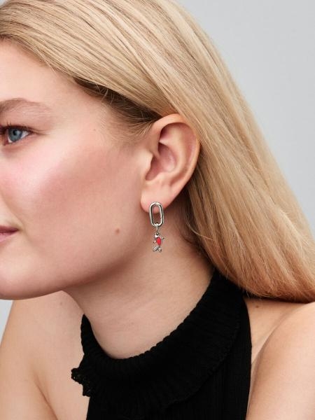 Pandora ékszer ME muránói üveg hal mini függő ezüst charm 793863C01