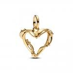 Pandora ékszer ME shine drót szív függő charm 762526C00