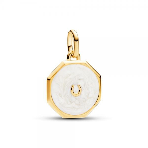 Pandora ékszer ME shine lópatkó mini függő charm tűzzománccal 763047C01