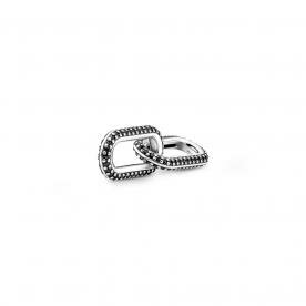 Pandora ékszer ME styling fekete pávé dupla láncszem 799660C03