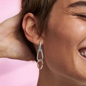 Pandora ékszer ME styling kerek rozé csatlakozó 789671C00