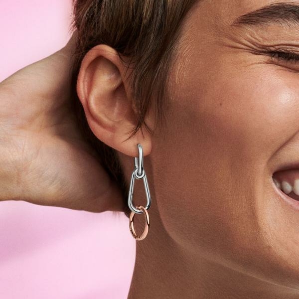 Pandora ékszer ME styling kerek rozé csatlakozó 789671C00