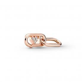 Pandora ékszer ME styling Love it rozé dupla láncszem 781699C01