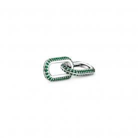 Pandora ékszer ME styling zöld pávé dupla láncszem 799660C01