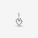 Pandora ékszer ME szabadkézi szív mini függő charm 793048C00