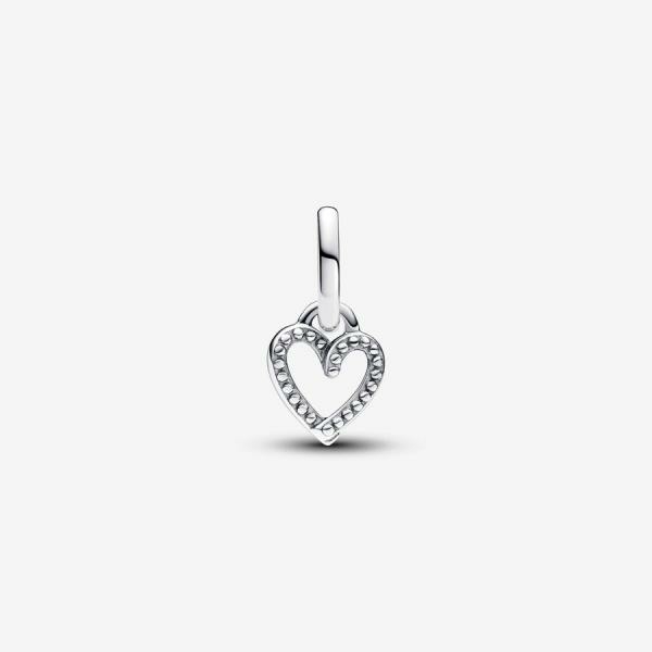 Pandora ékszer ME szabadkézi szív mini függő charm 793048C00
