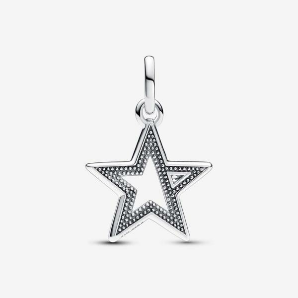 Pandora ékszer ME szikrázó csillag ezüst mini függő charm 793032C01