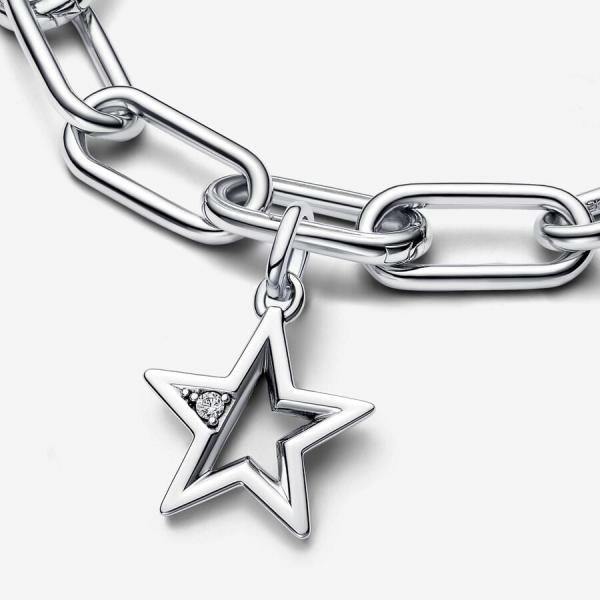 Pandora ékszer ME szikrázó csillag ezüst mini függő charm 793032C01