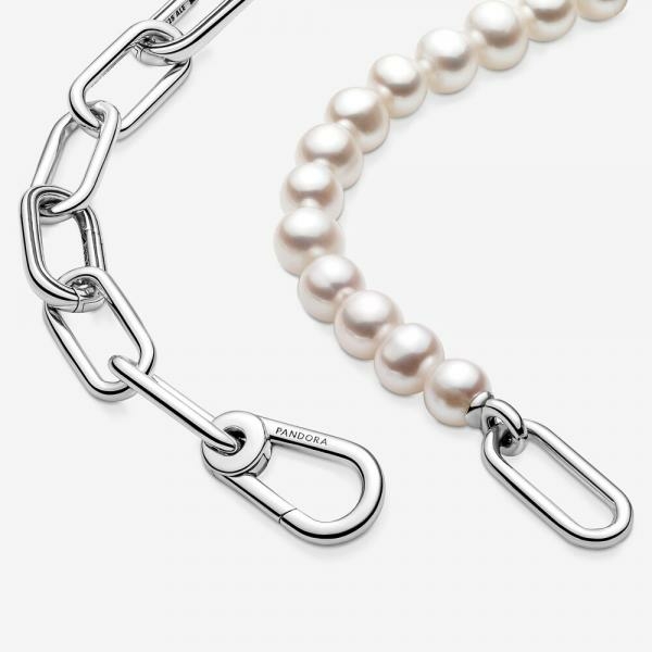 Pandora ékszer ME tenyésztett gyöngy ezüst nyaklánc 399658C01-45