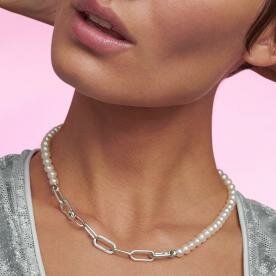 Pandora ékszer ME tenyésztett gyöngy ezüst nyaklánc 399658C01-45