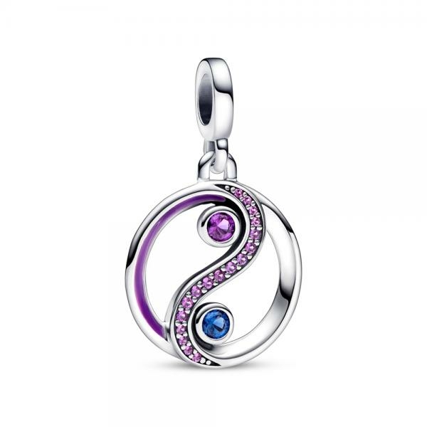 Pandora ékszer ME Yin és Yang egyensúly mini függő charm 792307C01