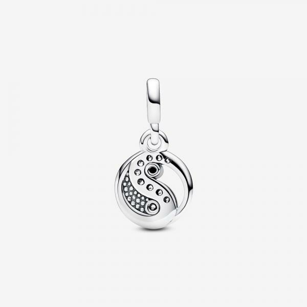 Pandora ékszer ME Yin és Yang ezüst mini függő charm 792805C01