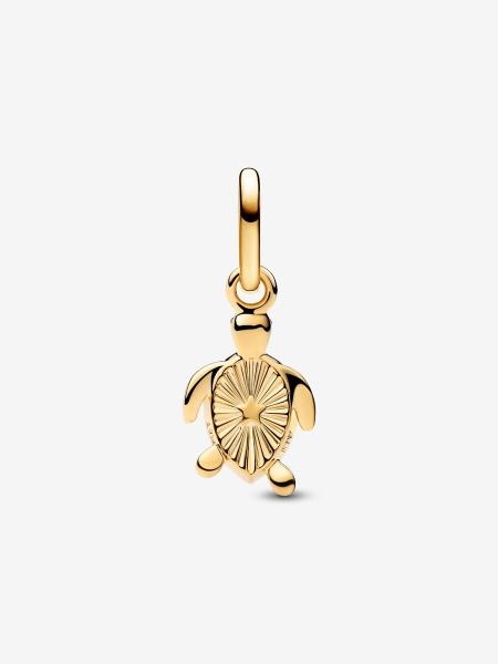 Pandora ékszer ME zöld teknős mini shine függő charm 763823C01