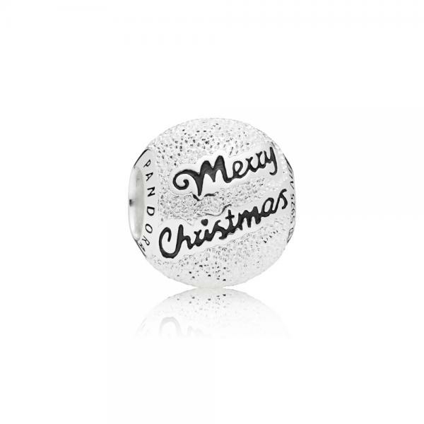 Pandora ékszer Merry Christmas ezüst charm 797524EN16