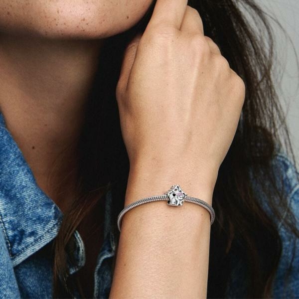 Pandora ékszer Mézeskalácsház ezüst charm 792823C01