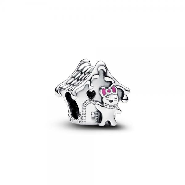 Pandora ékszer Mézeskalácsház ezüst charm 792823C01
