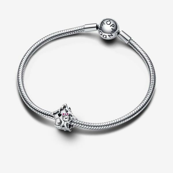 Pandora ékszer Mézeskalácsház ezüst charm 792823C01