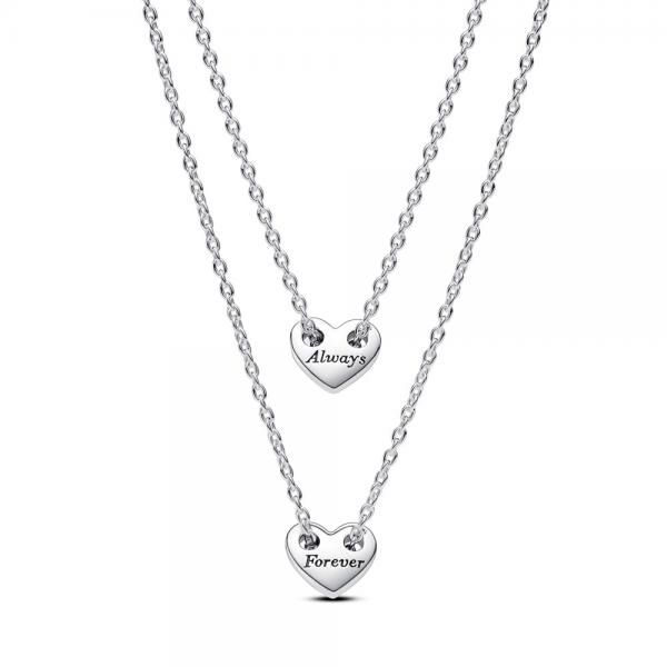 Pandora ékszer Mindig és örökké osztható ezüst nyaklánc 393207C00-45