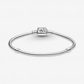 Pandora ékszer Moments ezüst karkötő Star Wars kapoccsal 