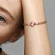 Pandora ékszer Moments rozé multi kígyólánc karkötő 