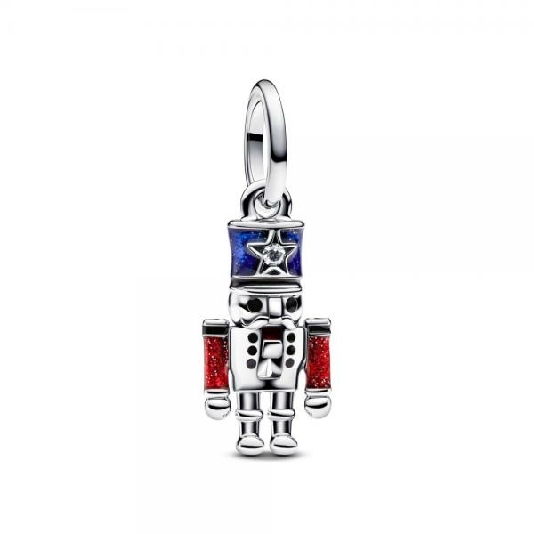 Pandora ékszer Mozgó ólomkatona függő ezüst charm 793583C01