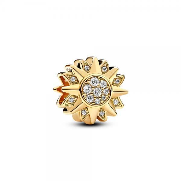 Pandora ékszer Nap aranyozott shine charm 762839C01