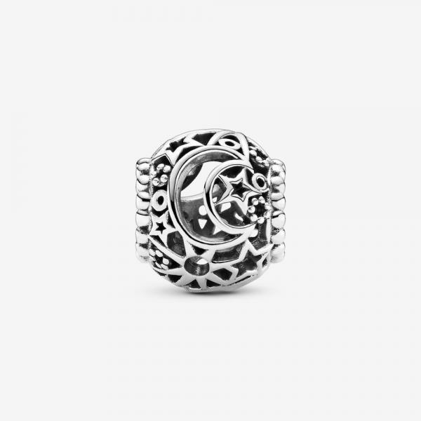 Pandora ékszer Nap hold csillag ezüst charm 799183C00