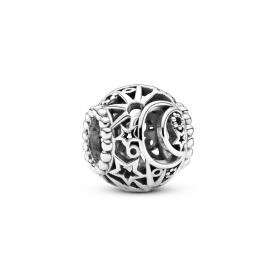 Pandora ékszer Nap hold csillag ezüst charm 799183C00