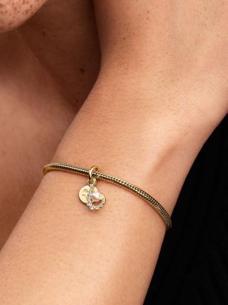 Pandora ékszer Napkelte shine dupla függő charm 763891C01