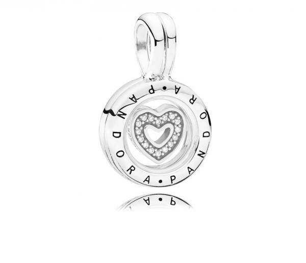 Pandora ékszer Nyitható ezüst medál szívvel 792144CZ