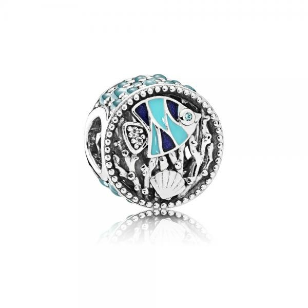 Pandora ékszer Óceáni élet charm 792075ENMX