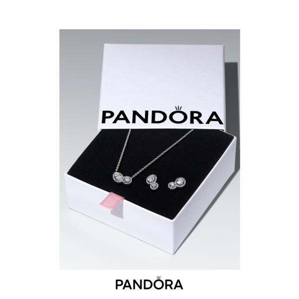 Pandora ékszer Ölelő glória ezüst ékszer szett PSZ99
