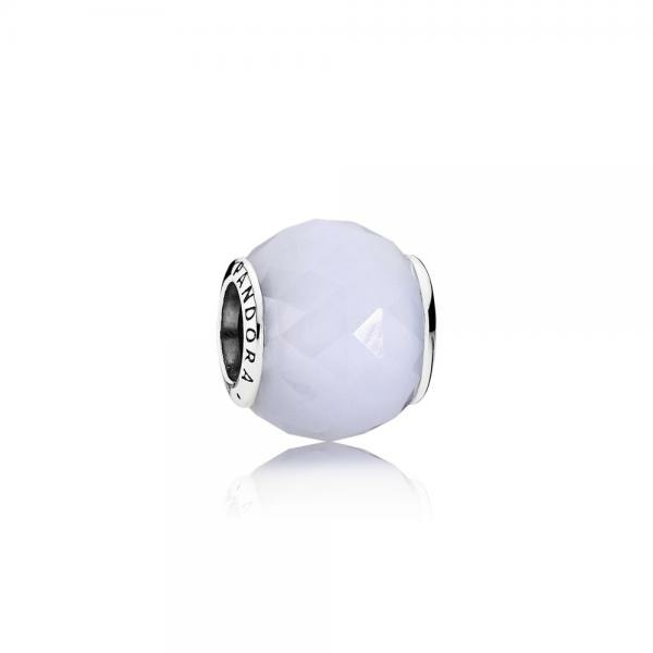 Pandora ékszer Opálfényű fazettált kristály ezüst charm 791722NOW