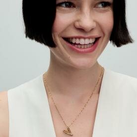 Pandora ékszer Organikus formájú szív shine nyaklánc 363272C00-70